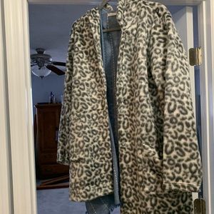 A New Day Leopard Coat
